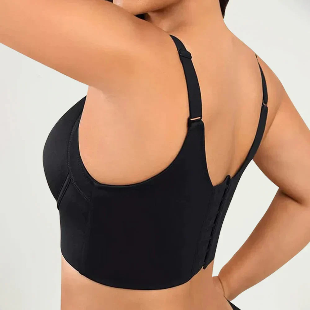 Shapewear-BH mit tiefen Cups – stützendes und schmeichelhaftes Design – ganztägiger Tragekomfort – Wanduhr