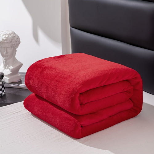 Ganzjahresweiches graues Flanell-Blanket für ultimativen Komfort