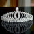 Damen Elegante Kristalltonto Karnz