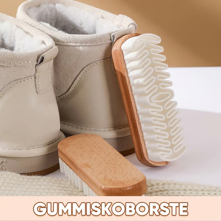 Velora Premium Brush — Bring deine Wildlederschuhe zum Strahlen, ganz ohne Chemie! | Karnz