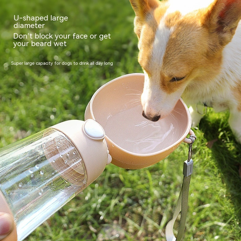 Tragbarer Hundemengen- und Wasserspender. | Karnz