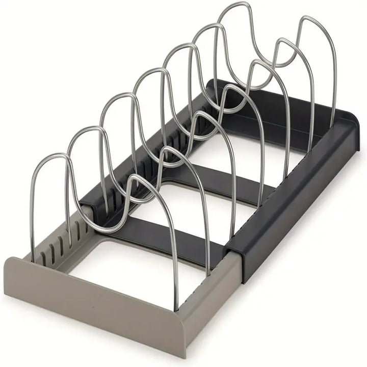 NeatStack Kochgeschirr Organizer Verstellbarer platzsparender Stauraum | Karnz
