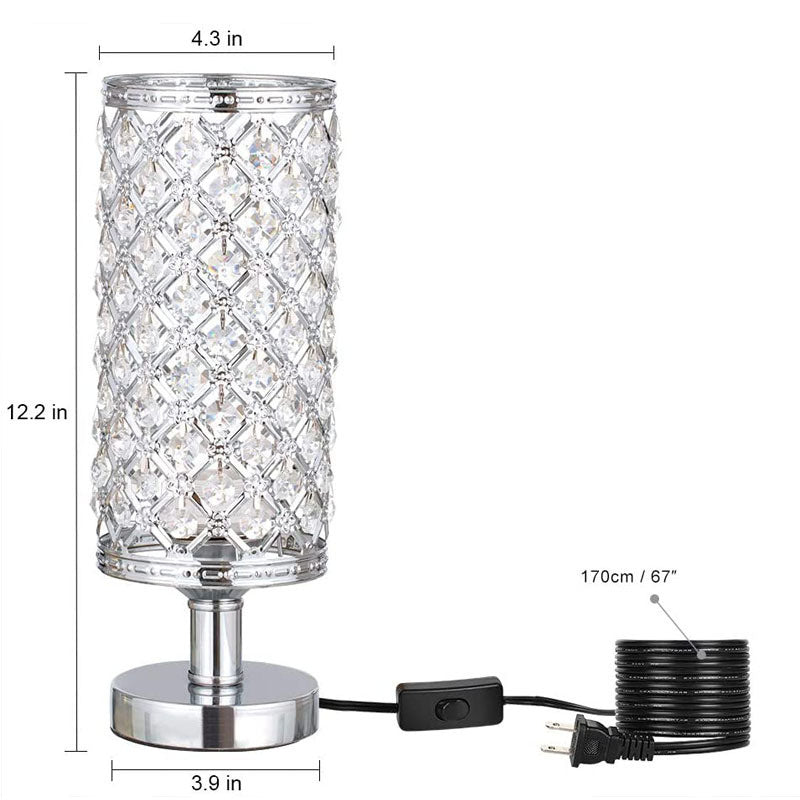 Moderne Kristall Tischlampe | Karnz
