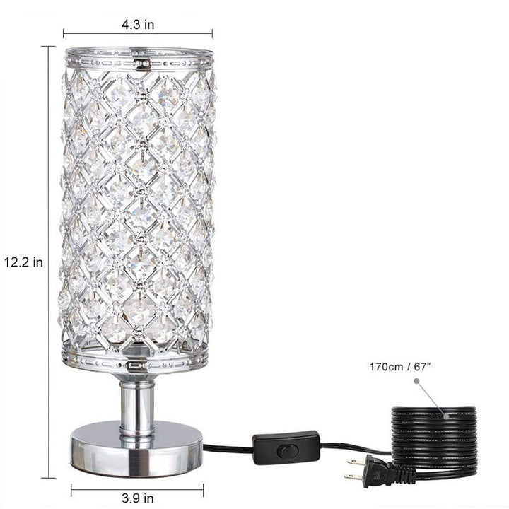 Moderne Kristall Tischlampe | Karnz