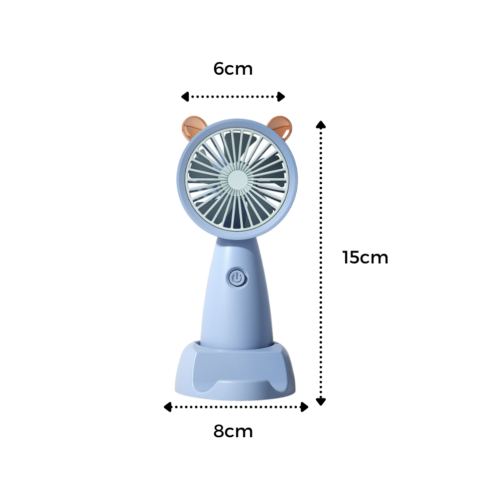 Mini USB Ventilator mit Handyhalter | Karnz