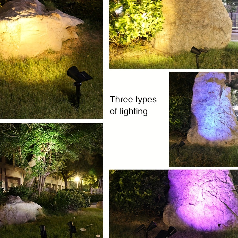 SolarLuxe Spotlight - Nachhaltige 9LED Gartenbeleuchtung | Karnz