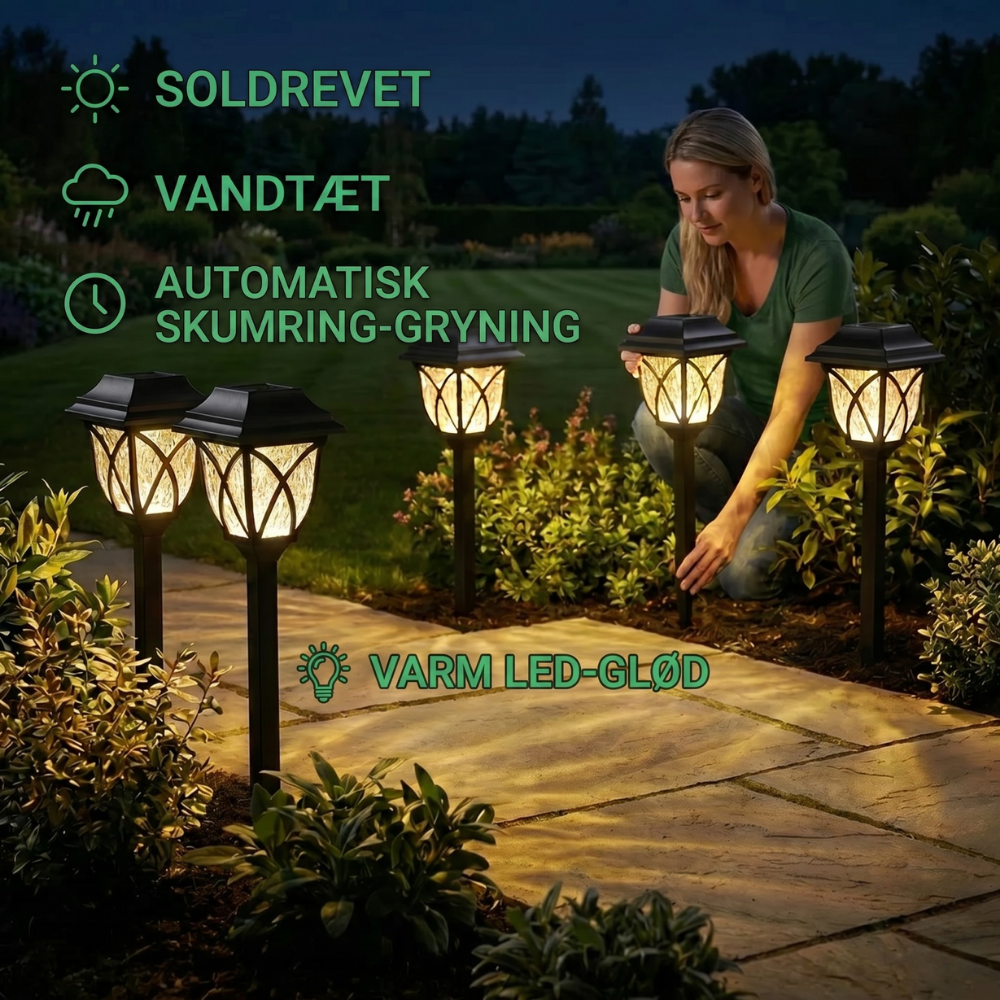 LumaPath Solarleuchte für Gartenwege | Karnz
