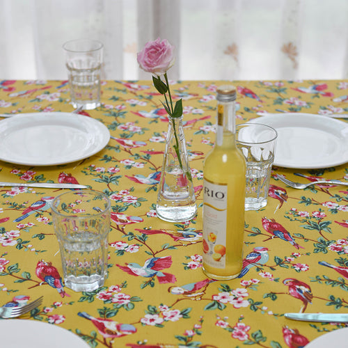 Blumenmuster Tischdecke