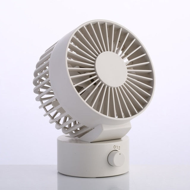 USB kompakter Ventilator mit doppelten Rotorblättern | Karnz