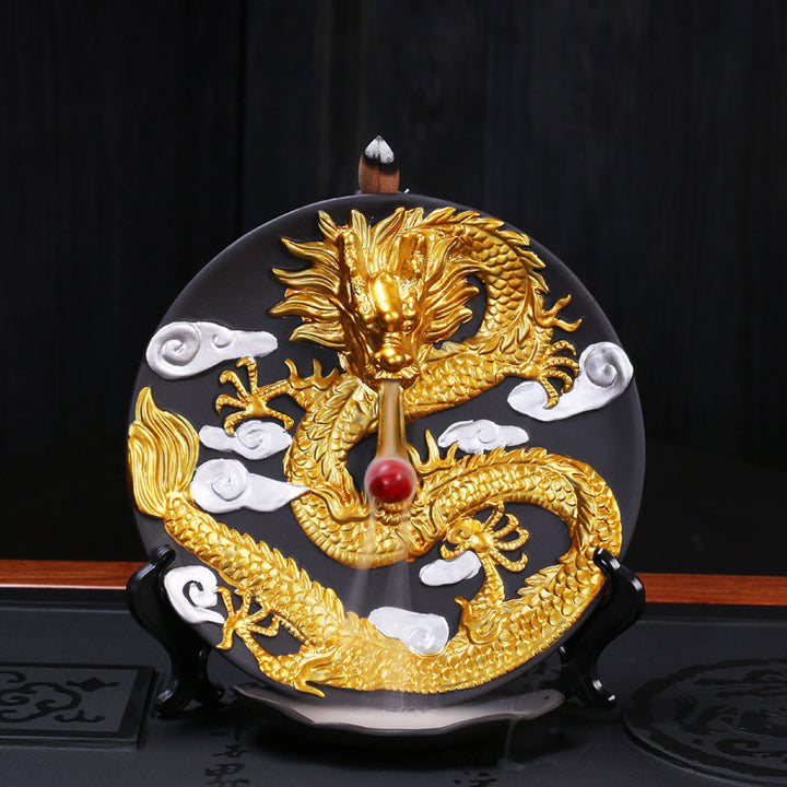 Künstlerischer Drachenmuster Räuchergefäß
