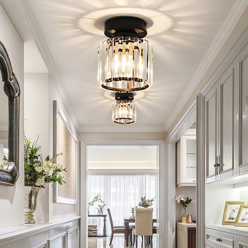 Moderne Kristall-Deckenlampe - CrystalGlow | Karnz