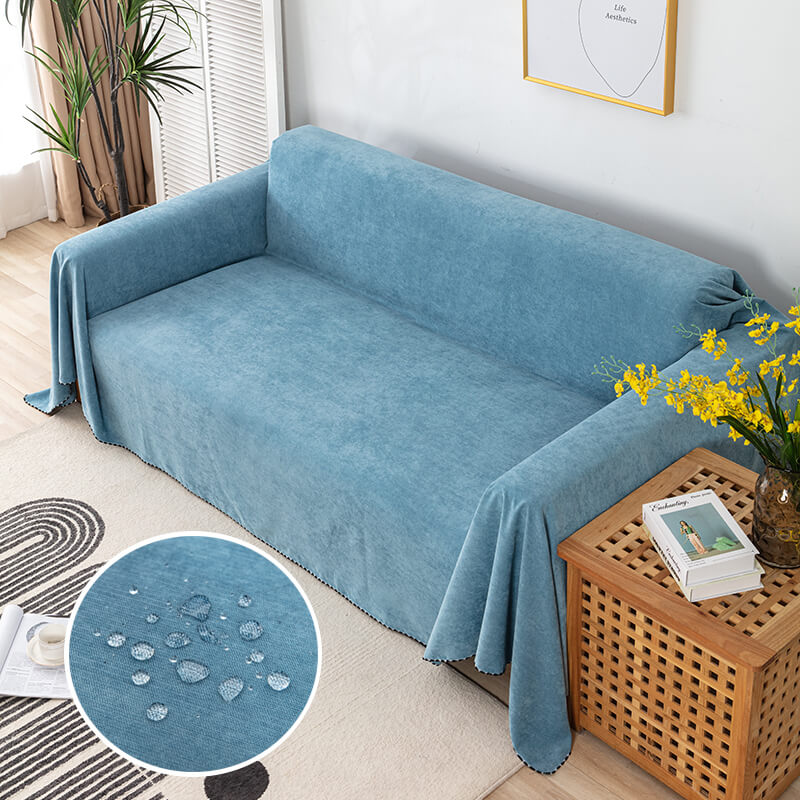 Premium Wasserdichte Sofa Wurfdecke Bezüge mit Jacquardkante