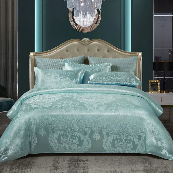 Luxus Satin Bettbezug Set - RoyalDream | Karnz