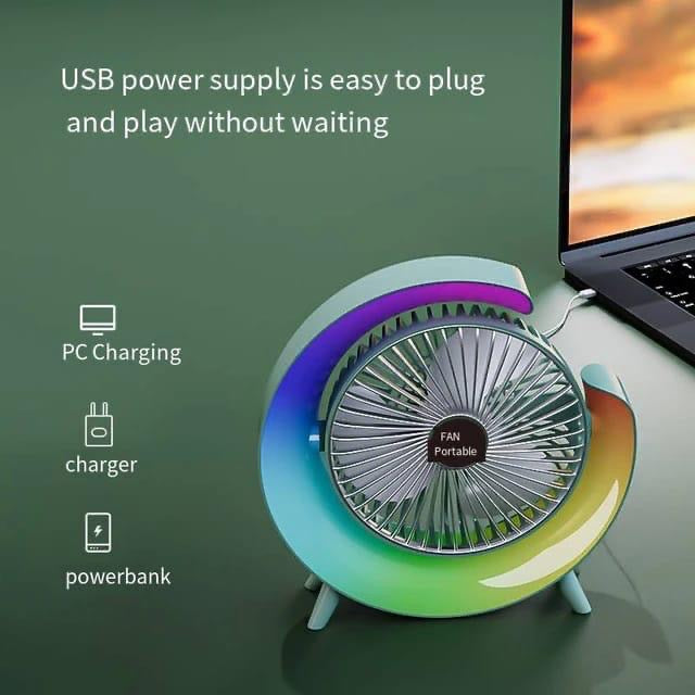 Fan Desktop Rechargeable 2:1 | Karnz