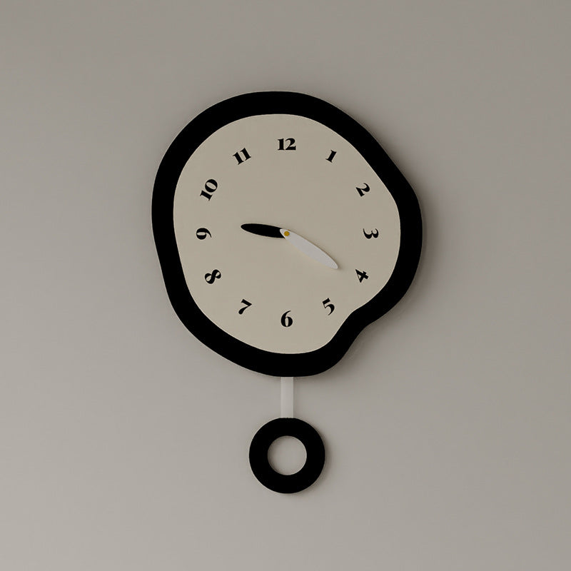 Skandinavische Wanduhr Minimalistisches Lautloses Design | Karnz