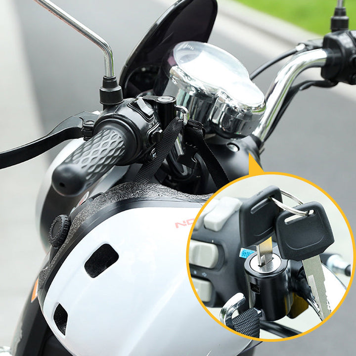 Multifunktionaler Motorradhelm Schloss | Karnz