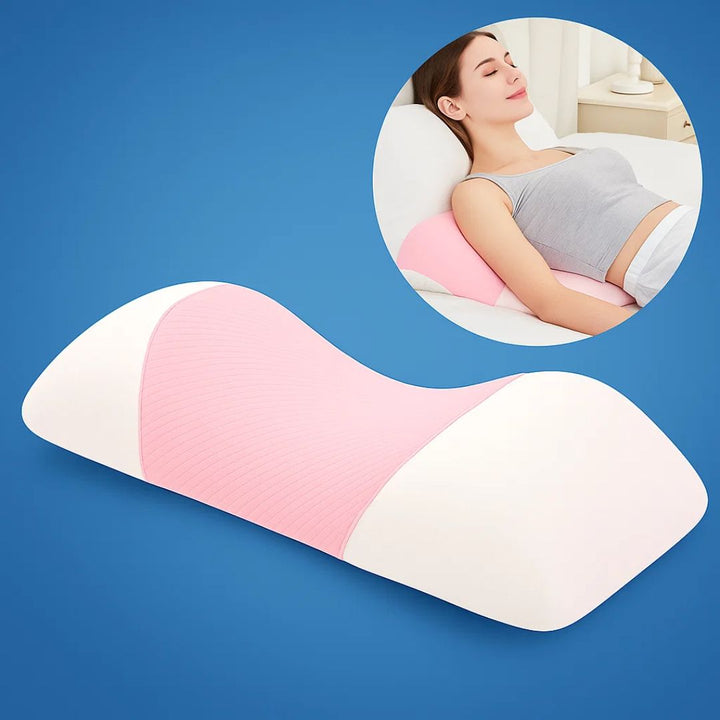 SpineEase | Memory-Schaum Lendenwirbelstützkissen – Linderung von Rückenschmerzen – Atmungsaktive Hülle – Ergonomische Schlafhilfe Karnz