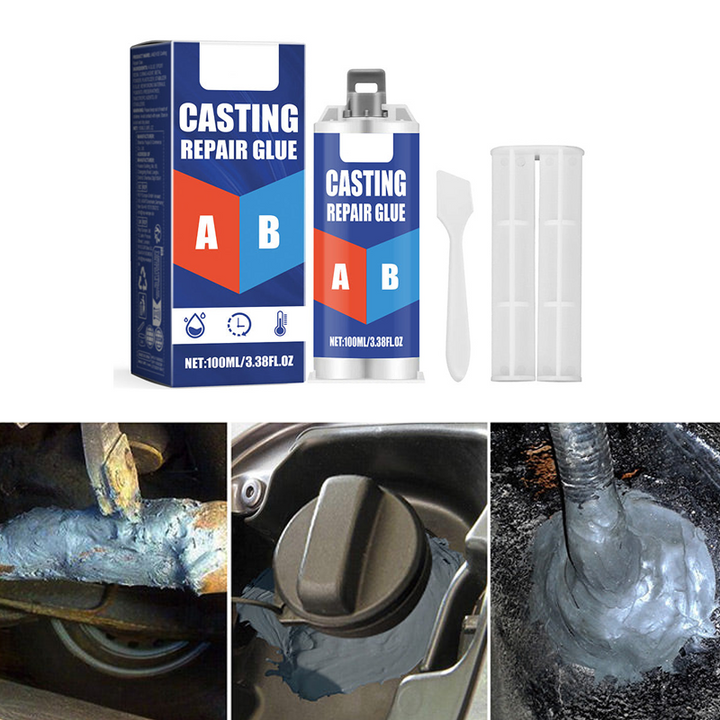 Karnz | Hochtemperaturbeständiger Metallguss-Reparaturklebstoff