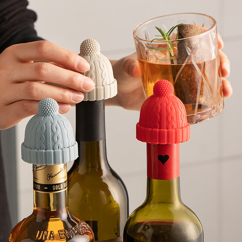 Kreativer Hut Silikon-Weinflaschenstopper | Karnz