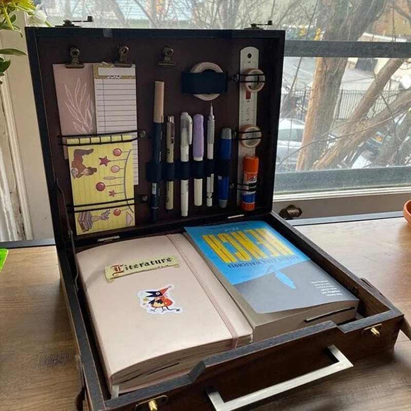 Writers Messenger Holzbox A5