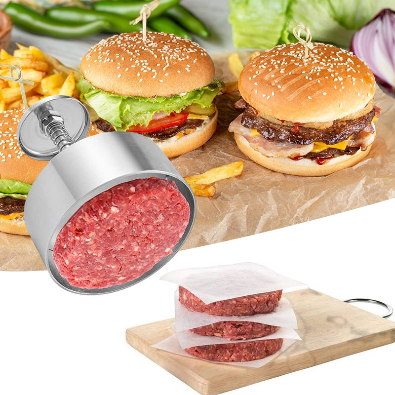 Manuelle Fleischpresse für Hamburger-Patties