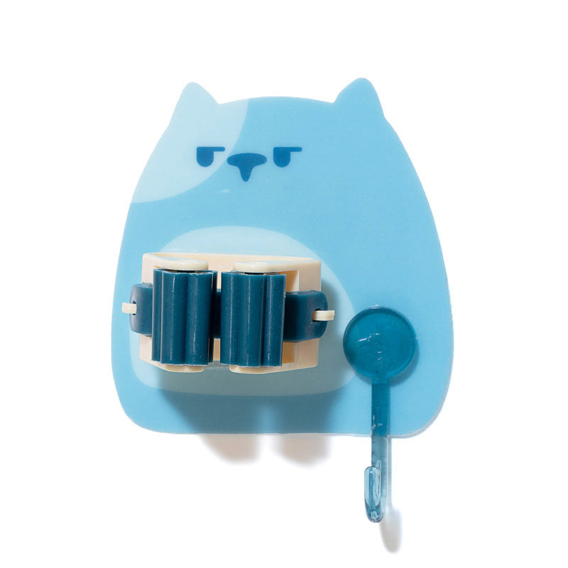 Einzelner Cartoon-Mop-Halter | Karnz