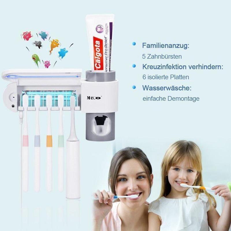 2-in-1 Desinfektioner Zahnbürstenhalter | Karnz