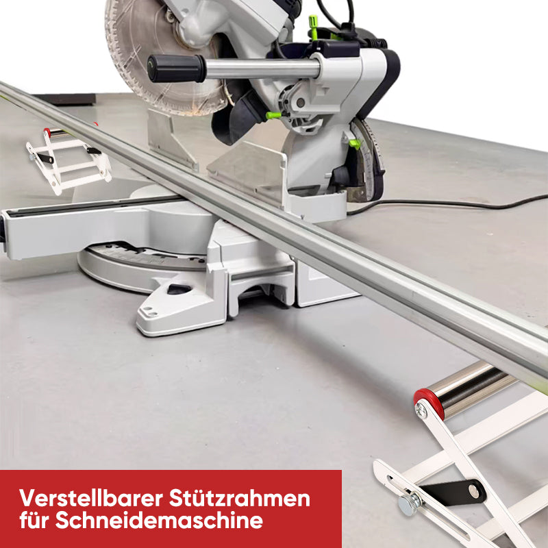 Verstellbarer Stützrahmen für Schneidemaschinen | Karnz