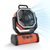 PowerBreeze Campingventilator mit LED & Powerbank – 20000mAh, drehbar & wiederaufladbar | Karnz