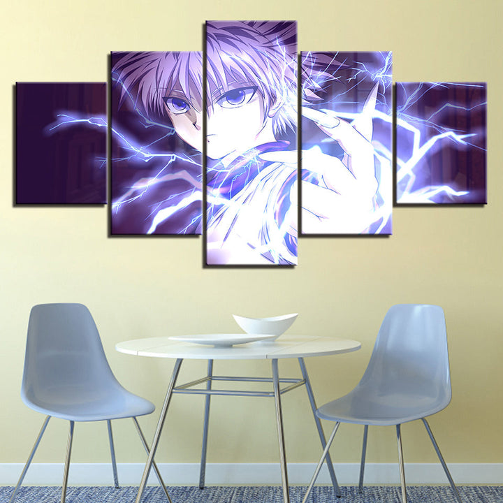 Anime Beleuchtung Junge - Leinwand Wandkunst Malerei