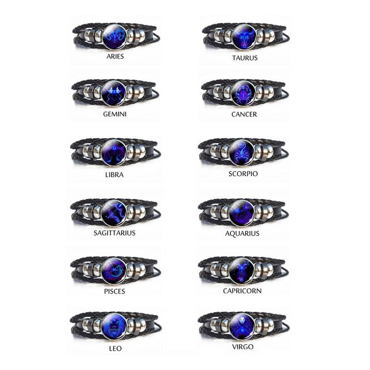 Armband mit 12 Sternzeichen