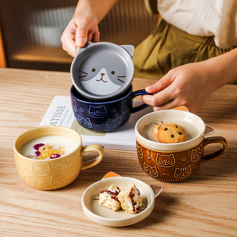 Milchbecher mit Deckel | Karnz