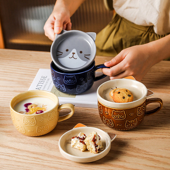 Milchbecher mit Deckel | Karnz