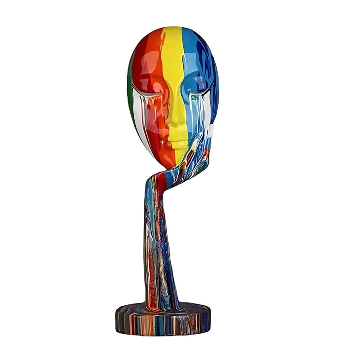 Abstrakte Gesichts-Kunstskulptur | Karnz