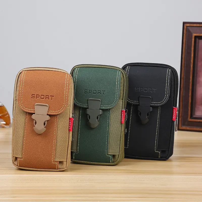 Karnz | Multifunktionale Gürtel-Handytasche für Herren
