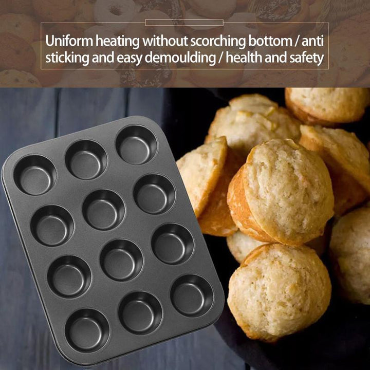 12 Formen Muffin- und Cupcake-Tablett Karnz