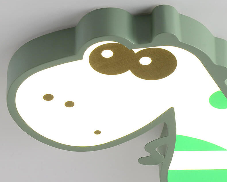 DinoBright LED-Deckenleuchte | Kreatives Dinosaurier-Design | Kinderzimmerlampe | Warmweißes Licht | Dimmbar