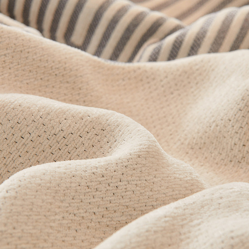 Doppelseitige Chenille Sofabezug | Karnz