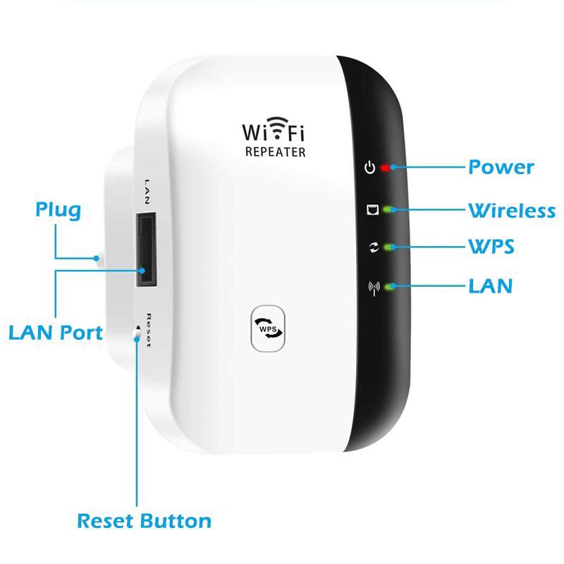 Kabelloser WLAN-Signalverstärker