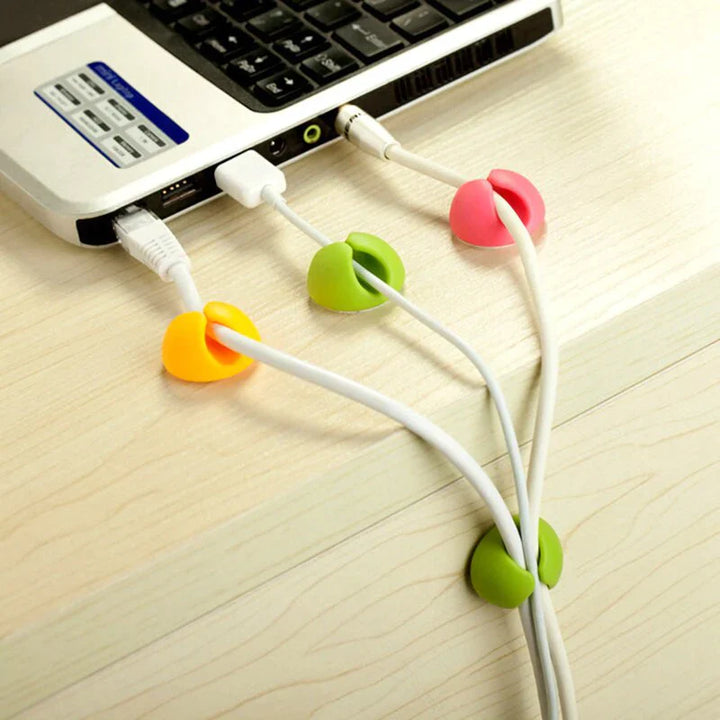 Drahtclips Halter Packung mit 5 Klebe Karnz