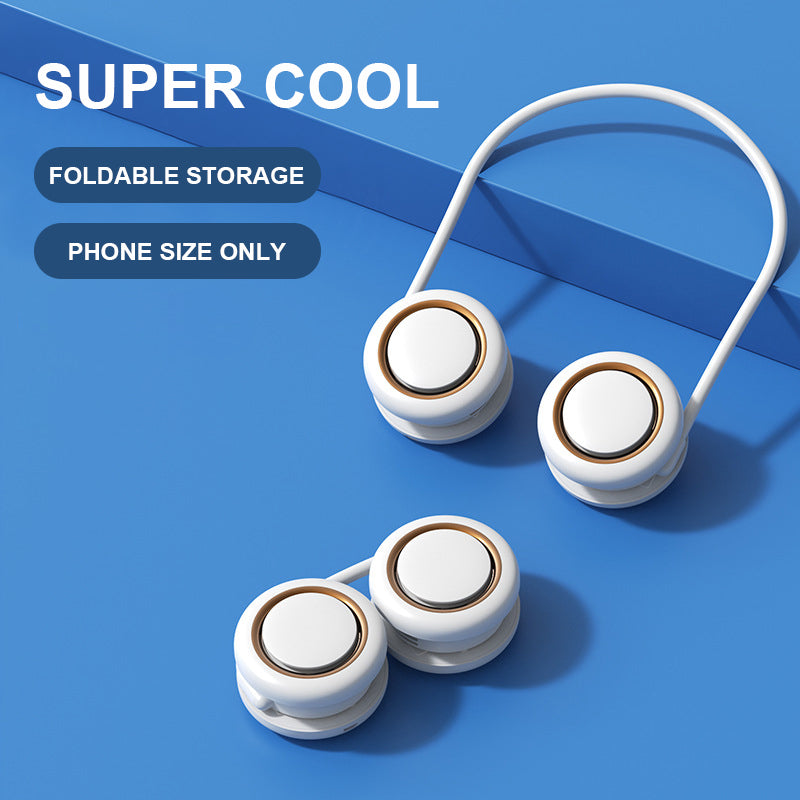 Faltbarer USB Mini Tragbarer Nacken Ventilator | Karnz