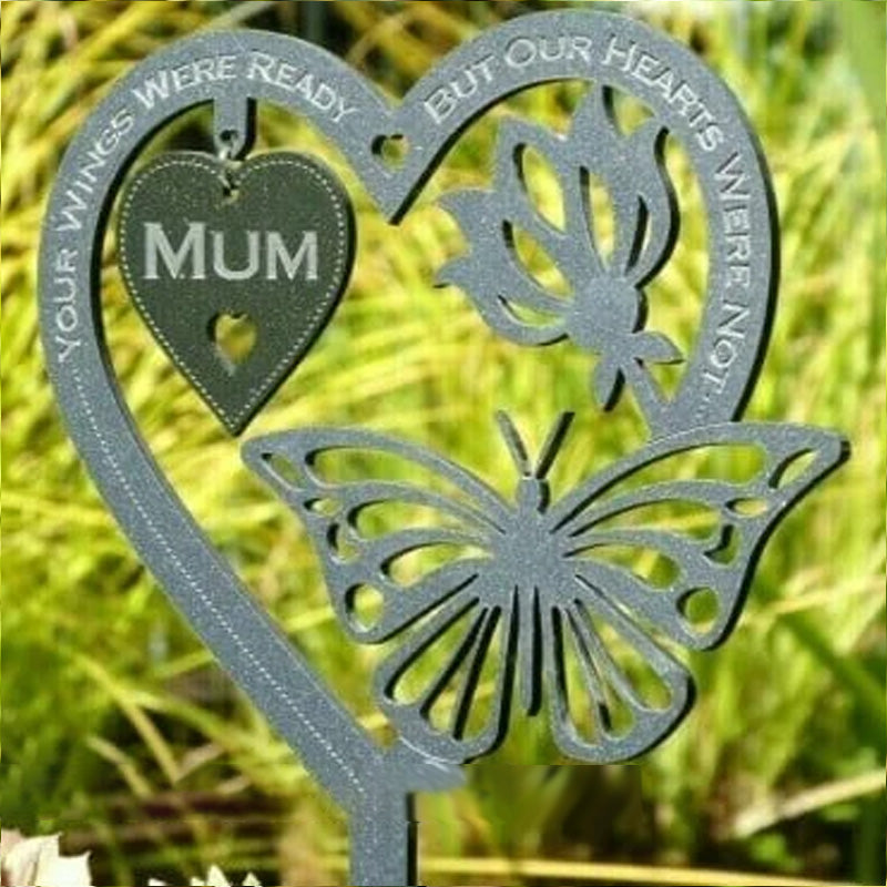 Gedenk Geschenk Schmetterling Ornament - Garten Gedenktafel | Karnz