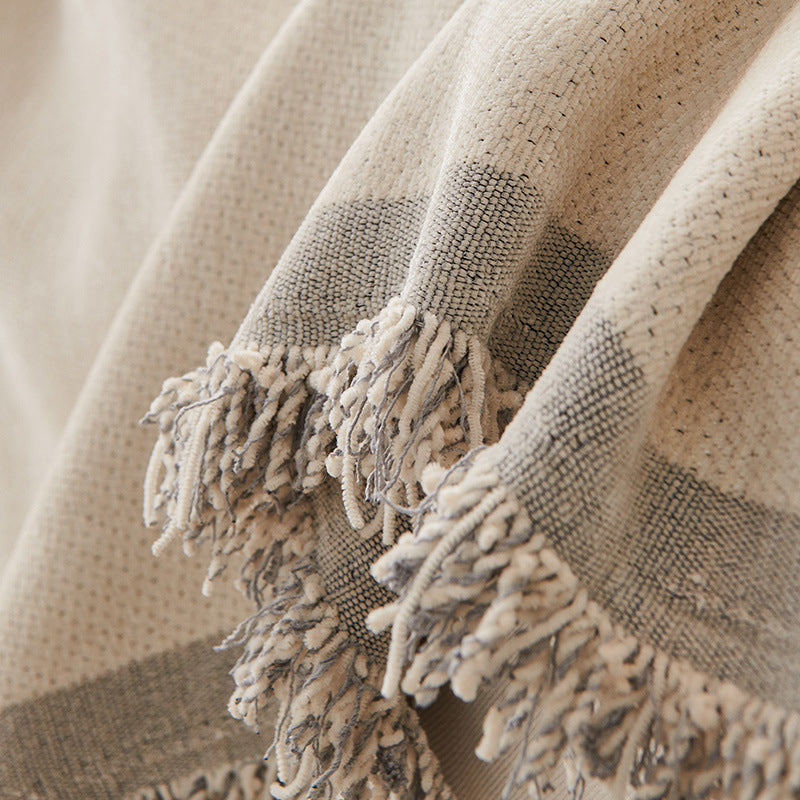 Doppelseitige Chenille Sofabezug | Karnz