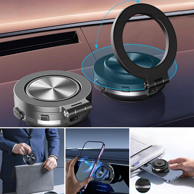Magnetische, um 360° drehbare Auto-Handyhalterung