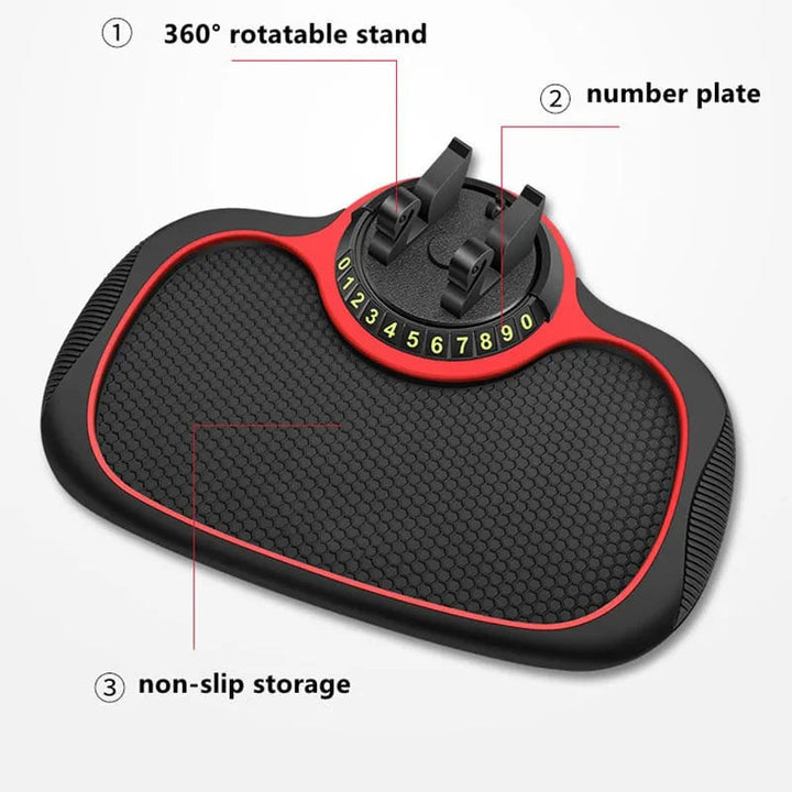 Multifunktionales Auto-Antirutschmatte Auto-Handyhalter | Karnz