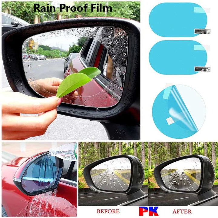 2 Stück Regenfeste Autospiegelaufkleber Karnz