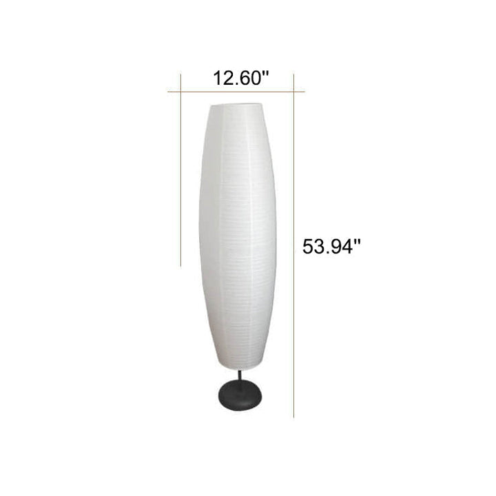 Moderne Stehlampe mit doppeltem Lampschirm – LumiTwins Designlampe 137 cm hoch | Karnz