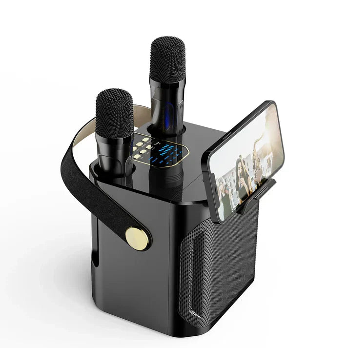 SoundJoy Karaoke Lautsprecher – Tragbarer Bluetooth Boombox mit 360 Surround | Karnz