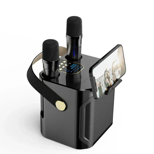 SoundJoy Karaoke Lautsprecher – Tragbarer Bluetooth Boombox mit 360 Surround | Karnz