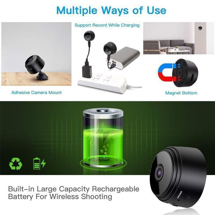 ✨Blitzverkauf 50% RABATT✨1080p Magnetische WiFi Mini Kamera